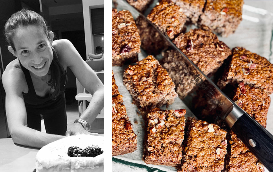 Gaby's Bakery - Apple, Banana & Maple Tray Bake