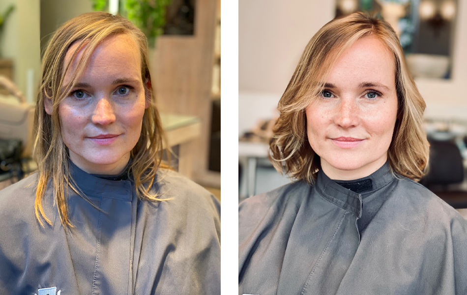 In the Chair - Real People Real Hair - Katerina