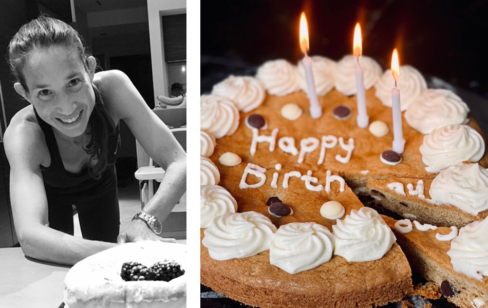 Gaby's Bakery Blog - Giant Cookie Birthday Cake