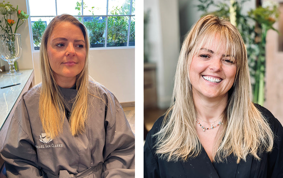 In the Chair - Real People Real Hair - Fringes