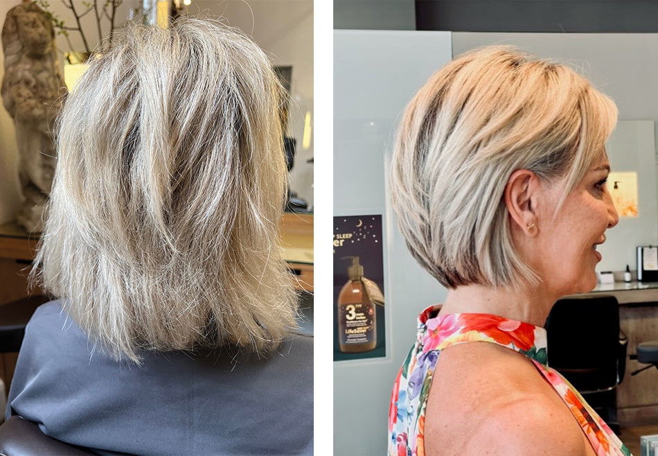 In the Chair - Real People Real Hair - Kazz - Visit 3