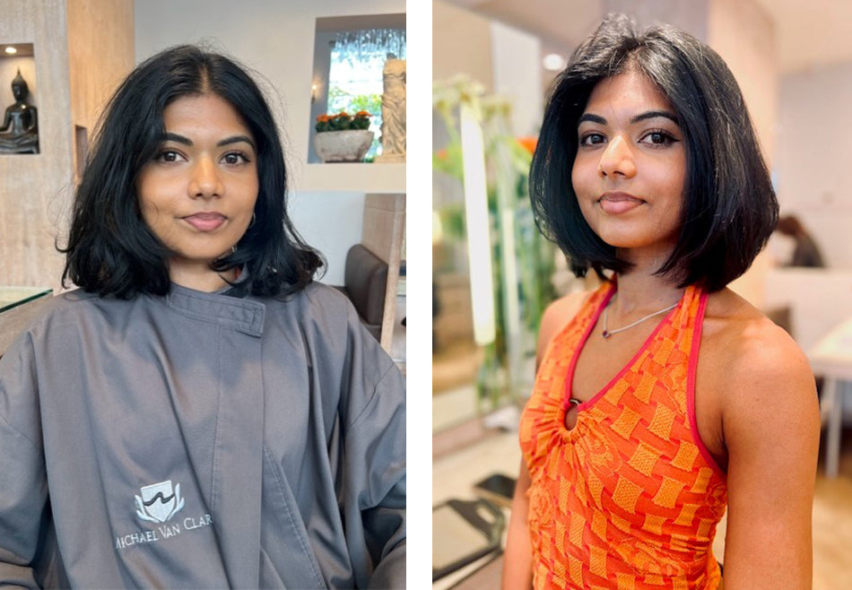 Bob with real hair deals