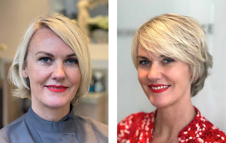 In the Chair - Real People Real Hair - Coral