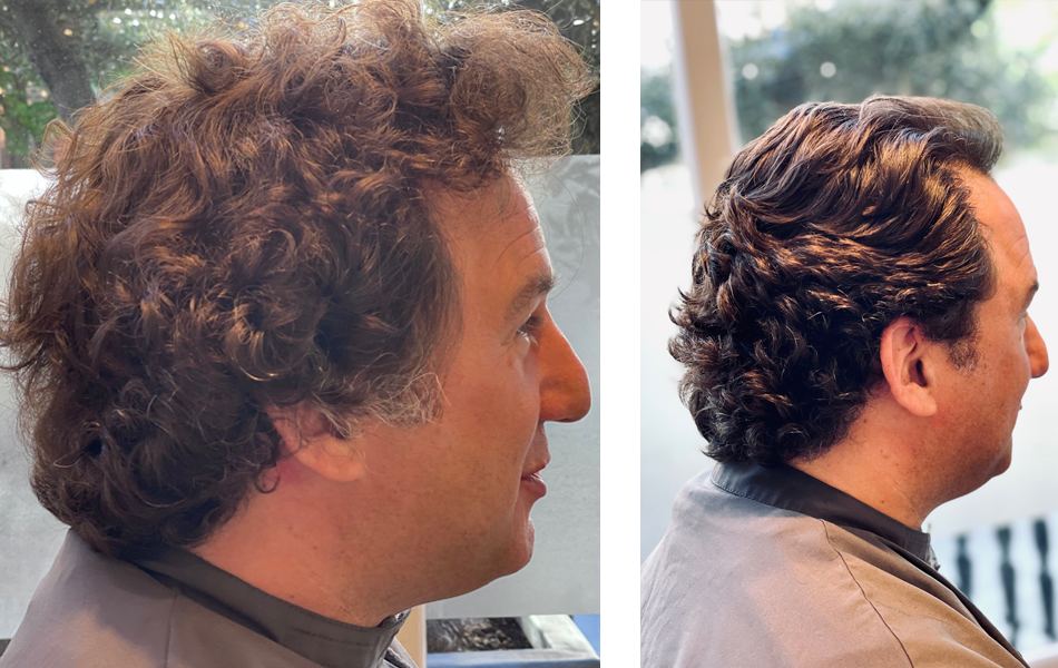 In the Chair - Real People Real Hair - James