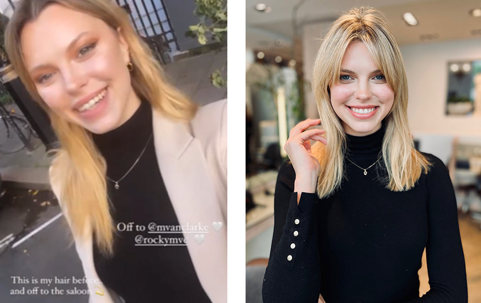 In the Chair - Real Models Real Hair - Linnea