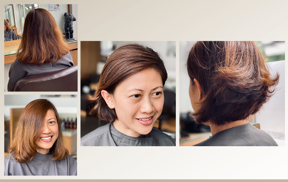 In the Chair - Real People Real Hair - Maria