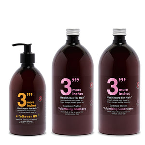 LifeSaver UV Leave-in Styling Treatment Essential 1 Litre Re-fill Set. Choose Your Range.