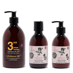 LifeSaver UV Leave-in Styling Treatment Essential 250ml Set. Choose Your Range.