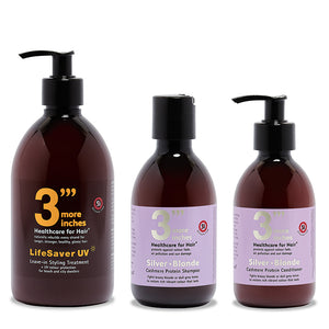 LifeSaver UV Leave-in Styling Treatment Essential 250ml Set. Choose Your Range.